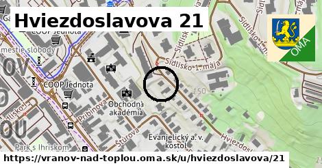 Hviezdoslavova 21, Vranov nad Topľou