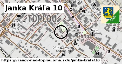 Janka Kráľa 10, Vranov nad Topľou