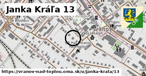 Janka Kráľa 13, Vranov nad Topľou