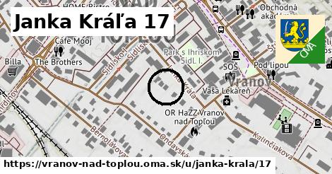 Janka Kráľa 17, Vranov nad Topľou