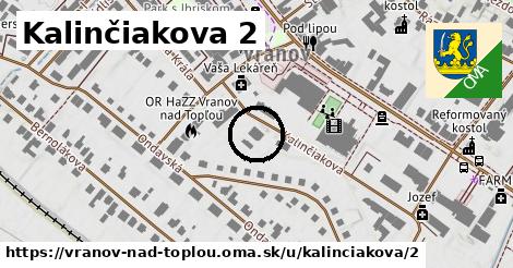 Kalinčiakova 2, Vranov nad Topľou