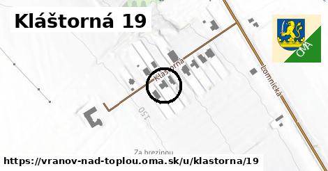 Kláštorná 19, Vranov nad Topľou