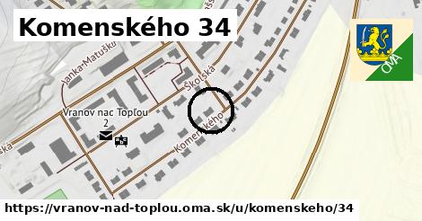 Komenského 34, Vranov nad Topľou