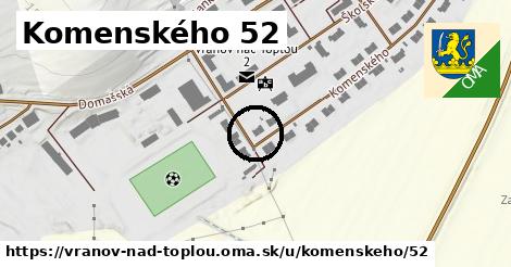 Komenského 52, Vranov nad Topľou
