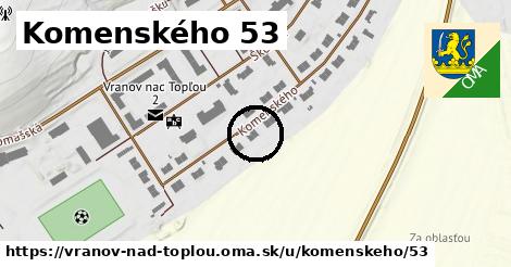 Komenského 53, Vranov nad Topľou