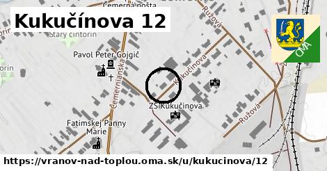 Kukučínova 12, Vranov nad Topľou