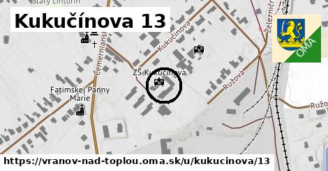 Kukučínova 13, Vranov nad Topľou