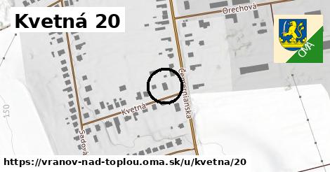 Kvetná 20, Vranov nad Topľou