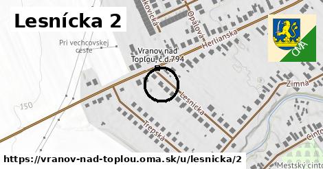 Lesnícka 2, Vranov nad Topľou