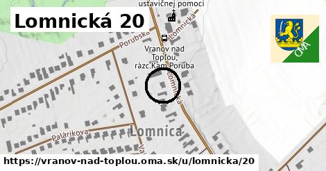 Lomnická 20, Vranov nad Topľou