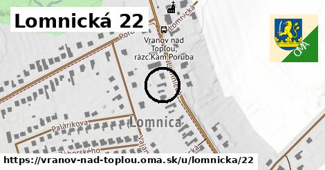 Lomnická 22, Vranov nad Topľou