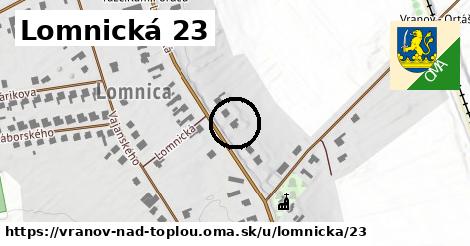 Lomnická 23, Vranov nad Topľou