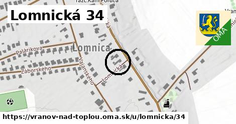 Lomnická 34, Vranov nad Topľou