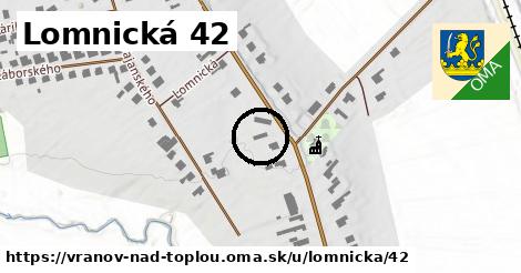 Lomnická 42, Vranov nad Topľou