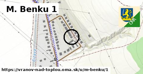 M. Benku 1, Vranov nad Topľou