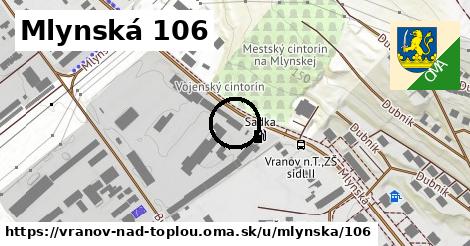 Mlynská 106, Vranov nad Topľou