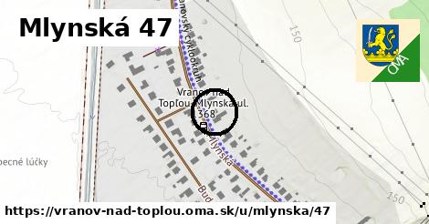 Mlynská 47, Vranov nad Topľou