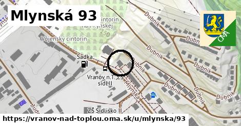 Mlynská 93, Vranov nad Topľou