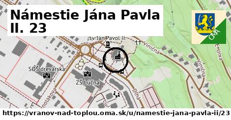 Námestie Jána Pavla II. 23, Vranov nad Topľou