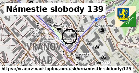 Námestie slobody 139, Vranov nad Topľou