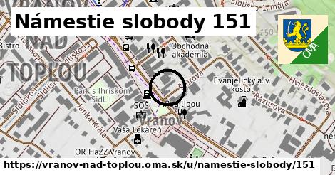 Námestie slobody 151, Vranov nad Topľou