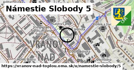 Námestie Slobody 5, Vranov nad Topľou