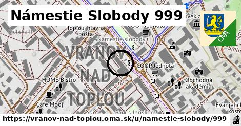 Námestie Slobody 999, Vranov nad Topľou