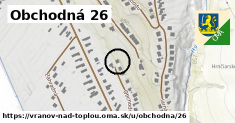 Obchodná 26, Vranov nad Topľou