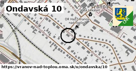 Ondavská 10, Vranov nad Topľou