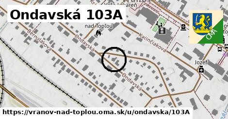 Ondavská 103A, Vranov nad Topľou