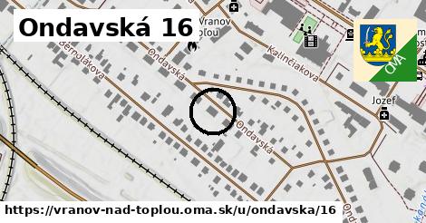 Ondavská 16, Vranov nad Topľou