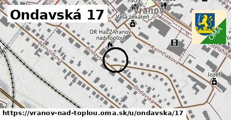 Ondavská 17, Vranov nad Topľou