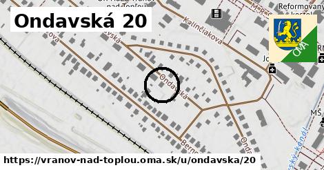 Ondavská 20, Vranov nad Topľou