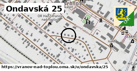 Ondavská 25, Vranov nad Topľou