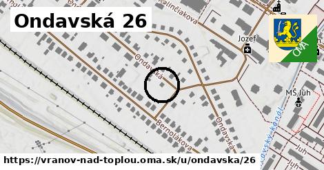 Ondavská 26, Vranov nad Topľou