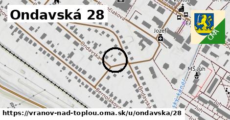 Ondavská 28, Vranov nad Topľou