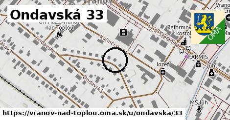 Ondavská 33, Vranov nad Topľou