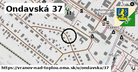 Ondavská 37, Vranov nad Topľou