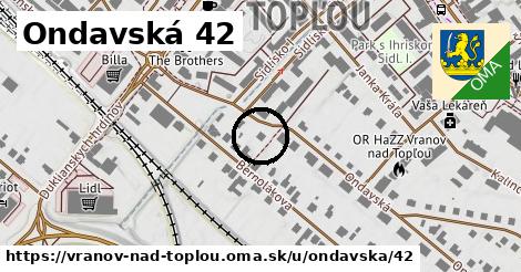 Ondavská 42, Vranov nad Topľou