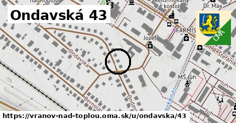 Ondavská 43, Vranov nad Topľou