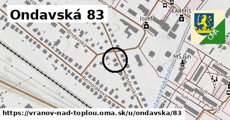 Ondavská 83, Vranov nad Topľou