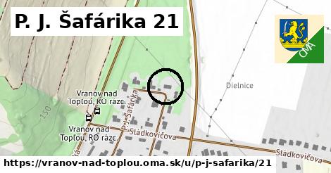 P. J. Šafárika 21, Vranov nad Topľou