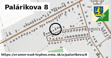 Palárikova 8, Vranov nad Topľou