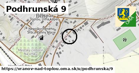 Podhrunská 9, Vranov nad Topľou