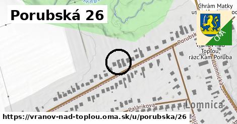 Porubská 26, Vranov nad Topľou