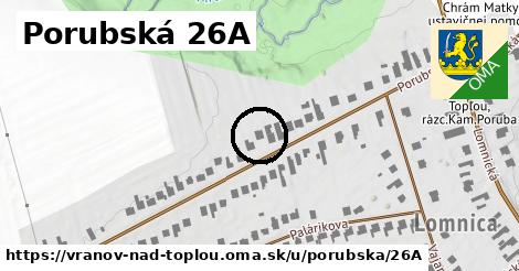 Porubská 26A, Vranov nad Topľou