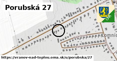 Porubská 27, Vranov nad Topľou