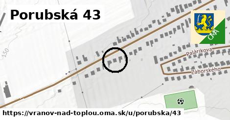 Porubská 43, Vranov nad Topľou