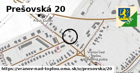 Prešovská 20, Vranov nad Topľou