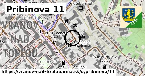 Pribinova 11, Vranov nad Topľou